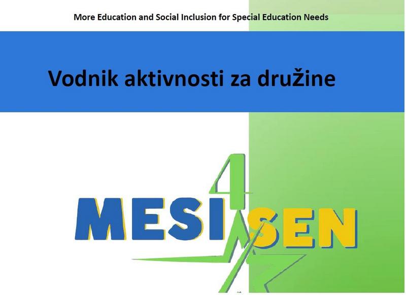 MESI4SEN Guide For Families & Caregivers in Slovenian Has Been Published
