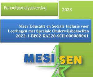 MESI4SEN Needs Analysis Report in Dutch Has Been Published